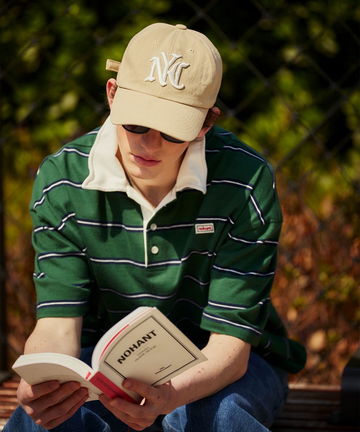 노앙(NOHANT) NYC WASHED BALL CAP BEIGE