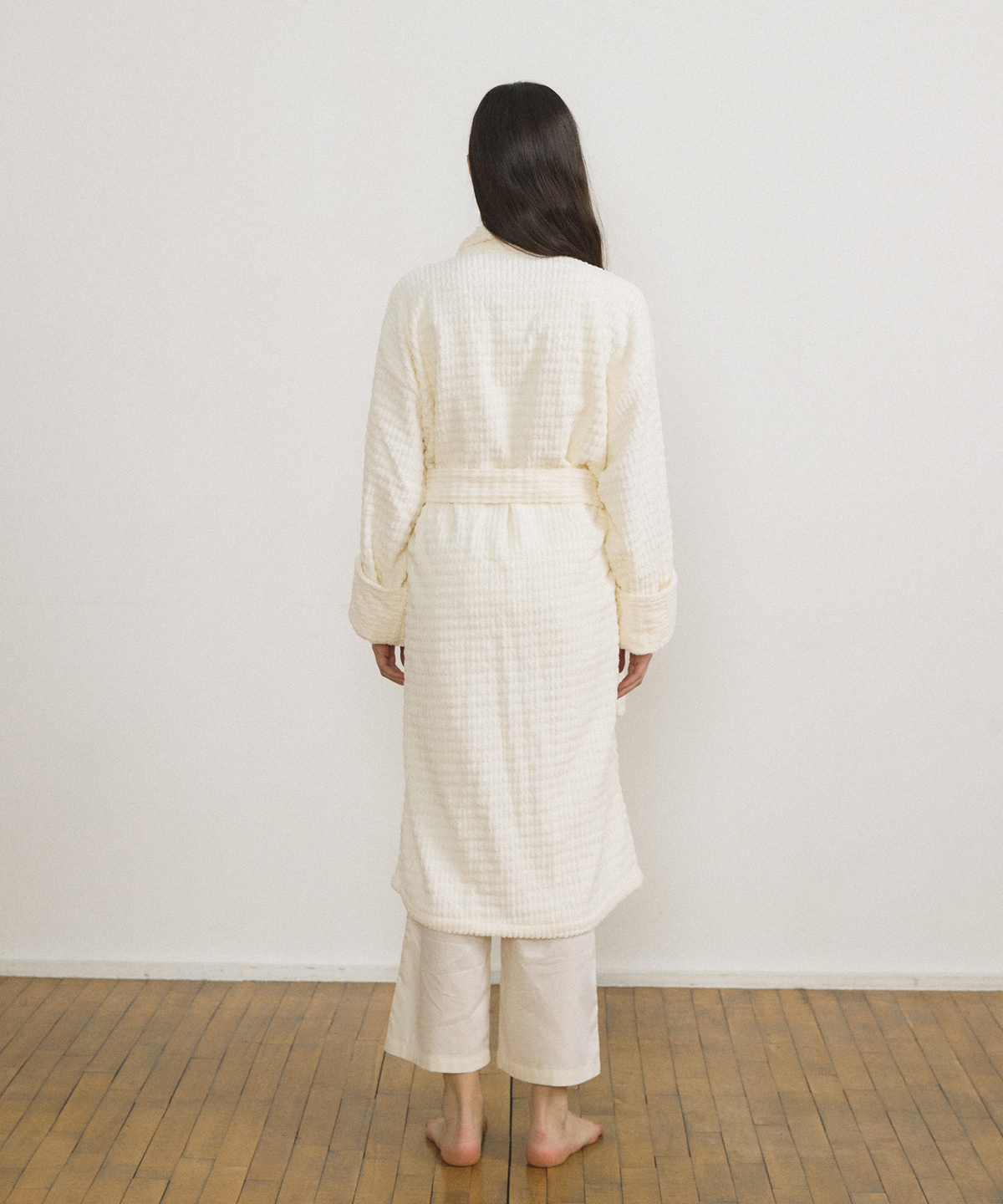 조스라운지(JO'S LOUNGE) Brick White Terry Robe