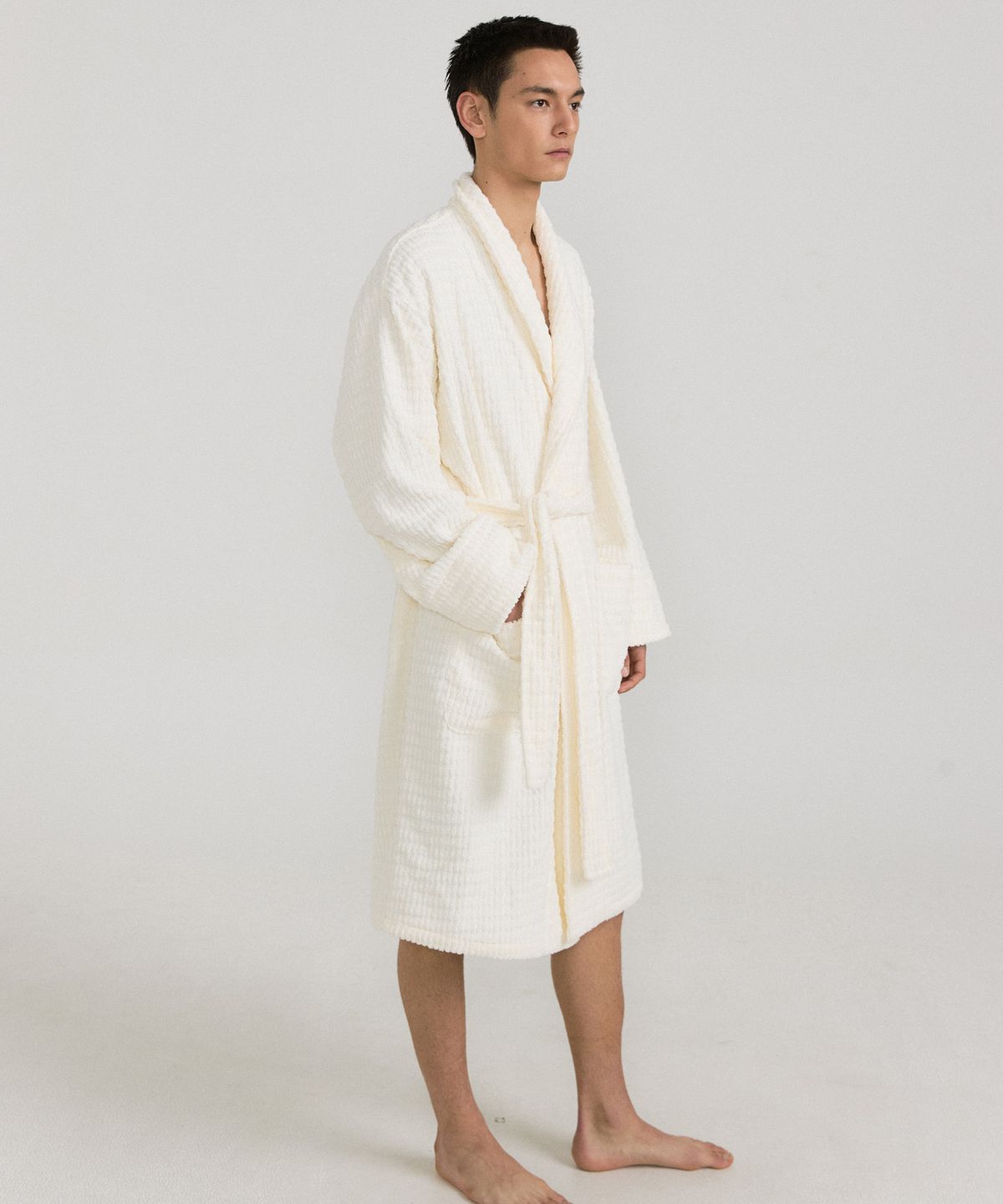 조스라운지(JO'S LOUNGE) Brick White Terry Robe