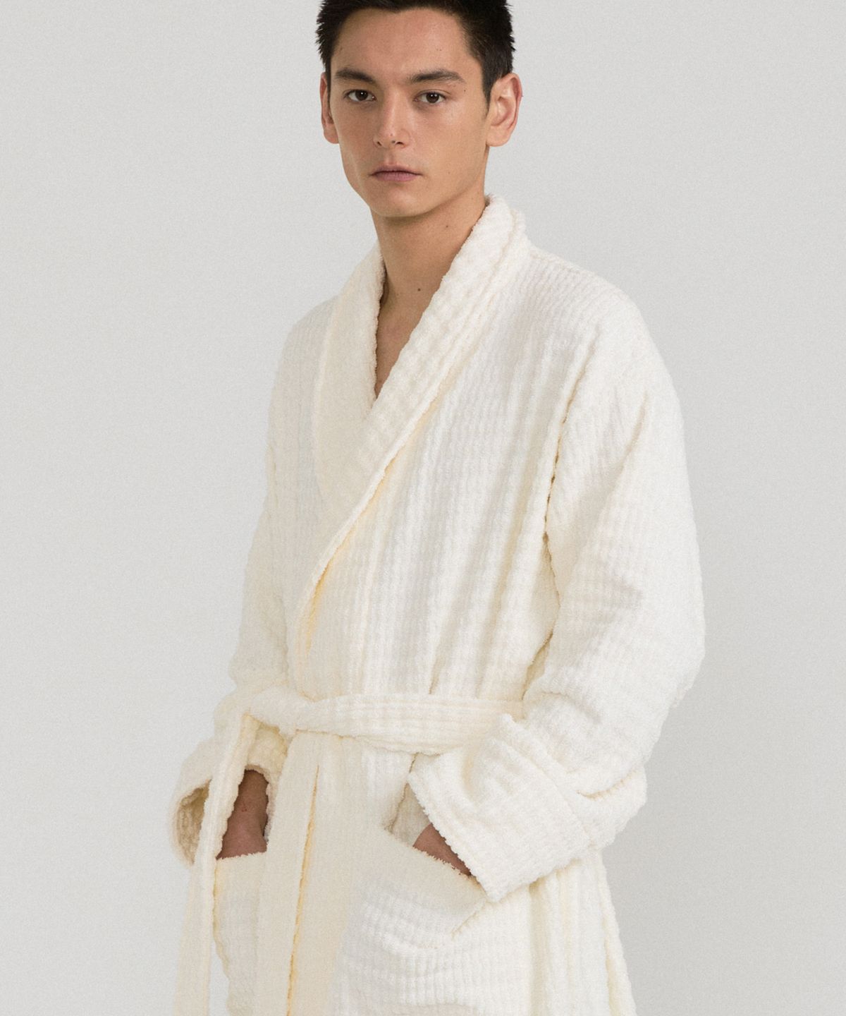 조스라운지(JO'S LOUNGE) Brick White Terry Robe