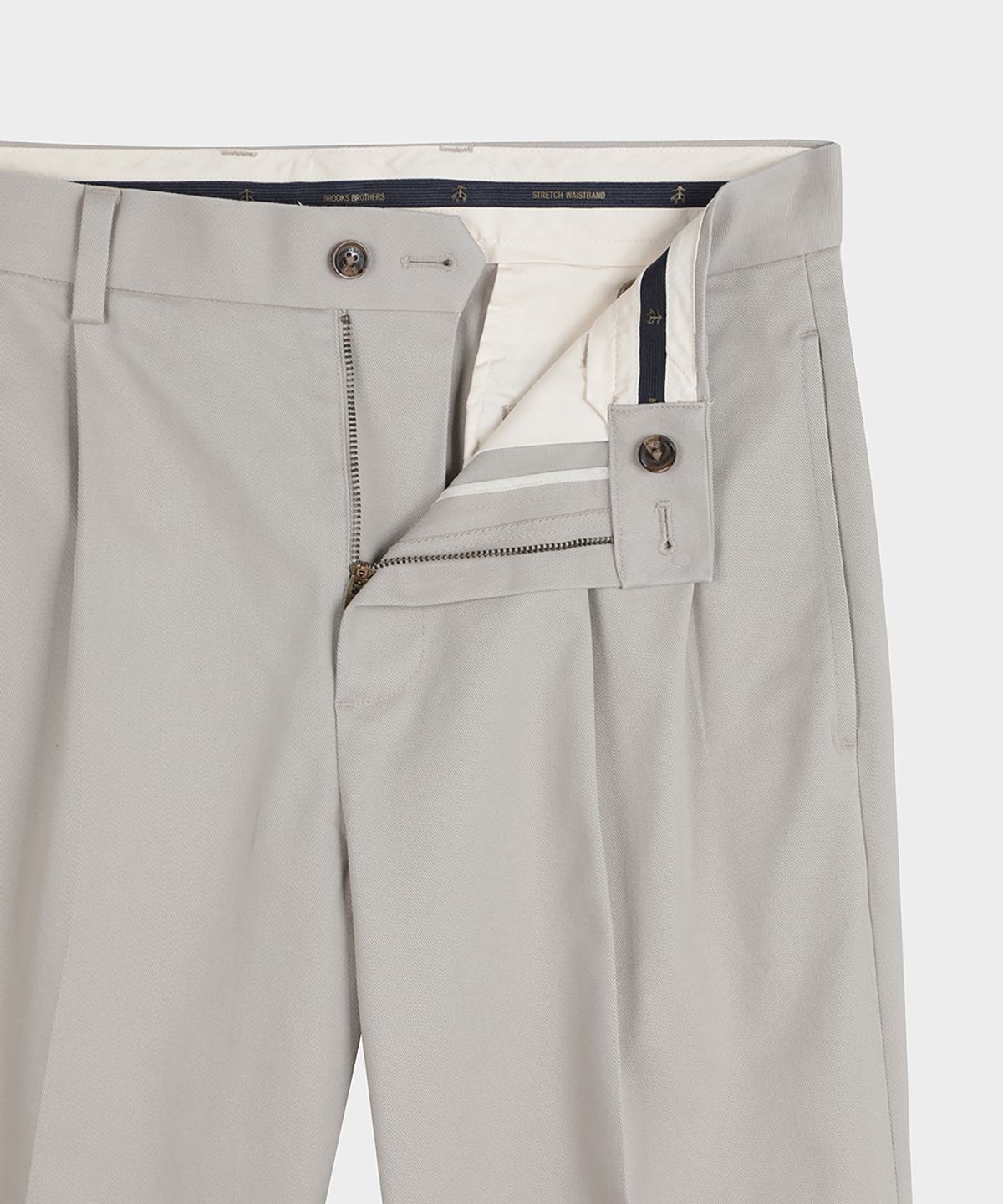 브룩스 브라더스(BROOKS BROTHERS) 트레디셔널핏 헤비웨이트 어드밴티지 치노 (카키) (BBPCMM66792)
