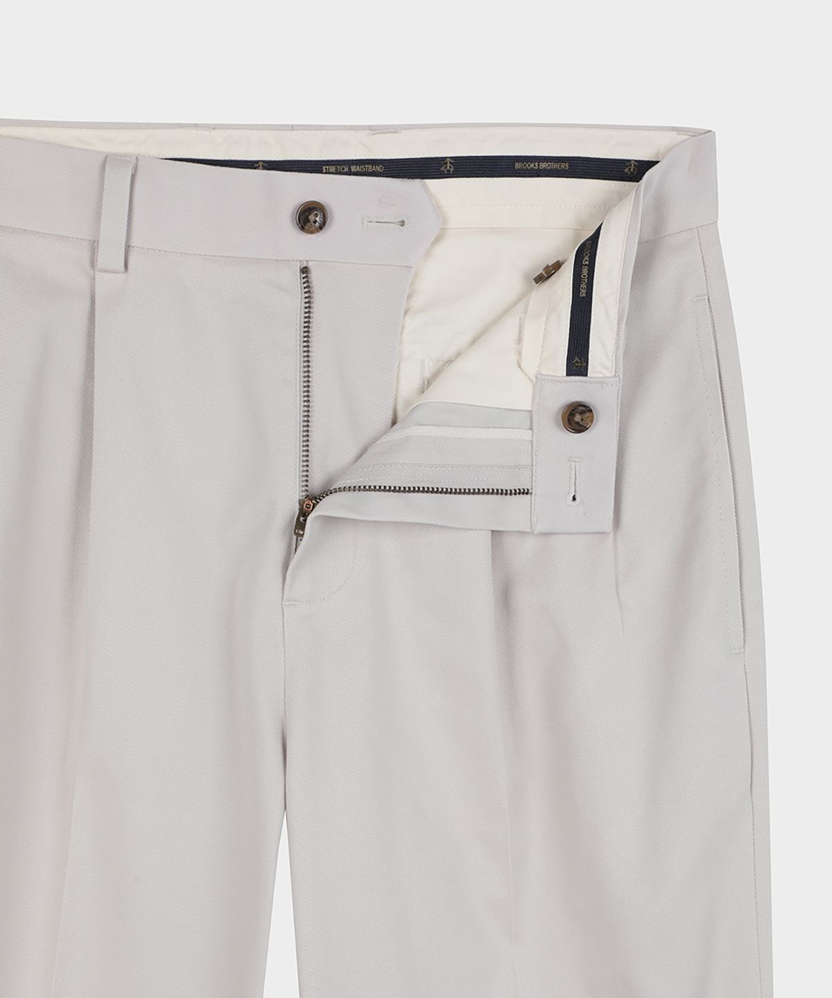브룩스 브라더스(BROOKS BROTHERS) 트레디셔널핏 헤비웨이트 어드밴티지 치노 (스톤) (BBPCMM66821)