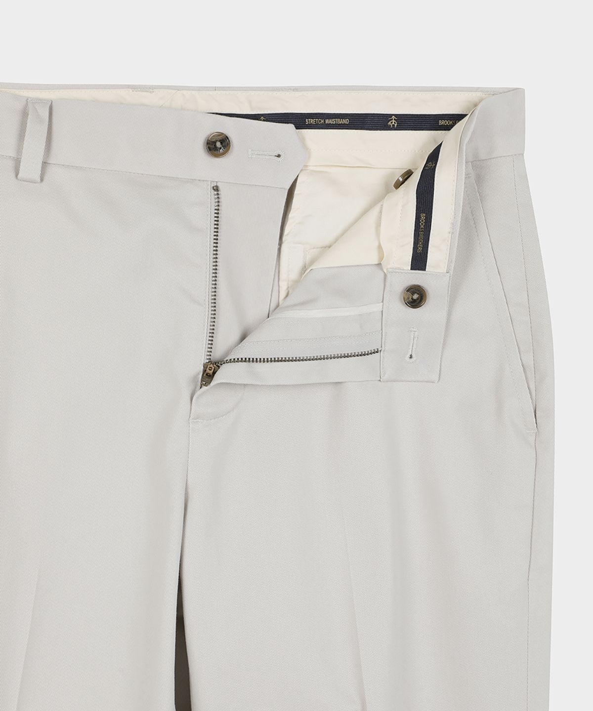 브룩스 브라더스(BROOKS BROTHERS) 슬림핏 헤비웨이트 어드밴티지 치노 (스톤) (BBPCMM62661)