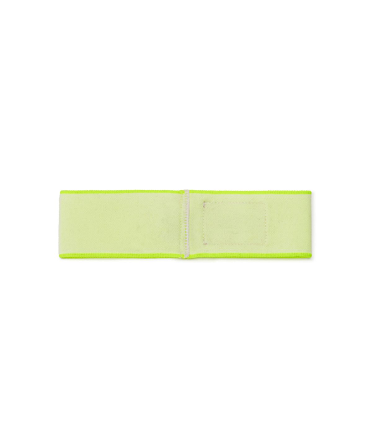 에르에르(ERER) Jacquard Hair Band Neon Yellow
