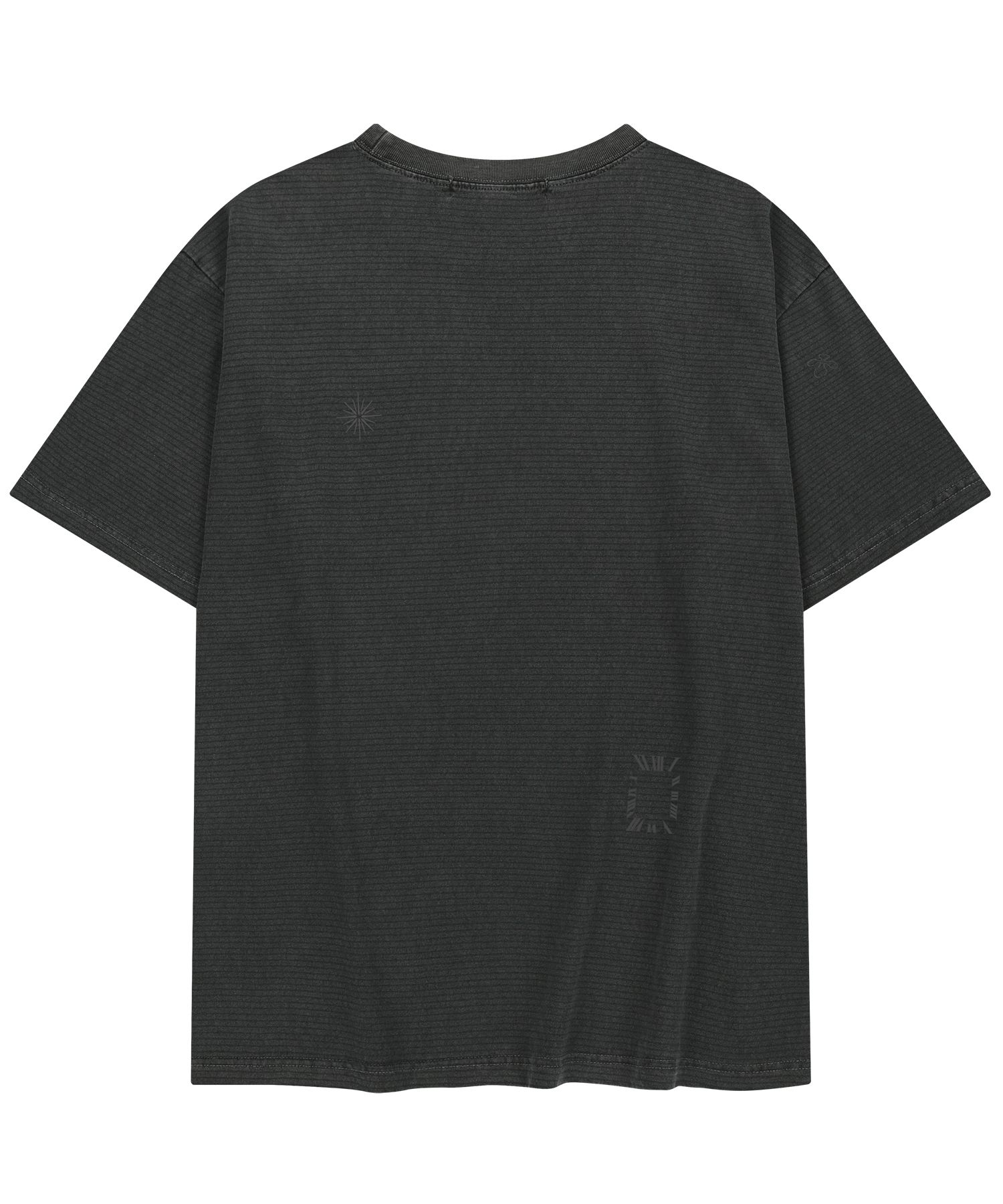 【SCENERITY】Summit Pigment Short Sleeve Tee Bow Pigment Short Sleeve T-shirt - SCENERITY | 60% - Asian