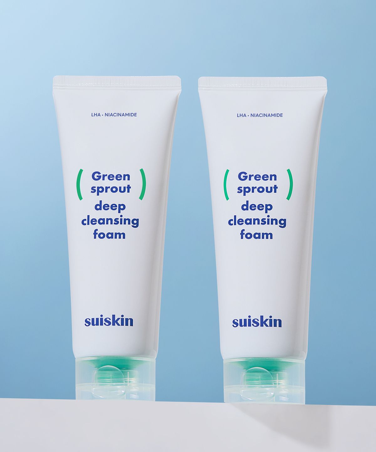 수이스킨(SUISKIN) [2Pack] 어린 새싹 딥 클렌징 폼 150ml+150ml