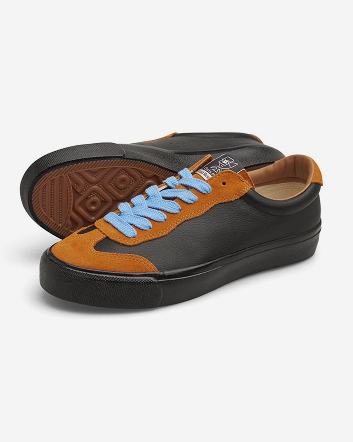 라스트리조트(LAST RESORT) VM004 MILIC LEATHER/SUEDE LO [DUO ORANGE/BLACK/BLACK]