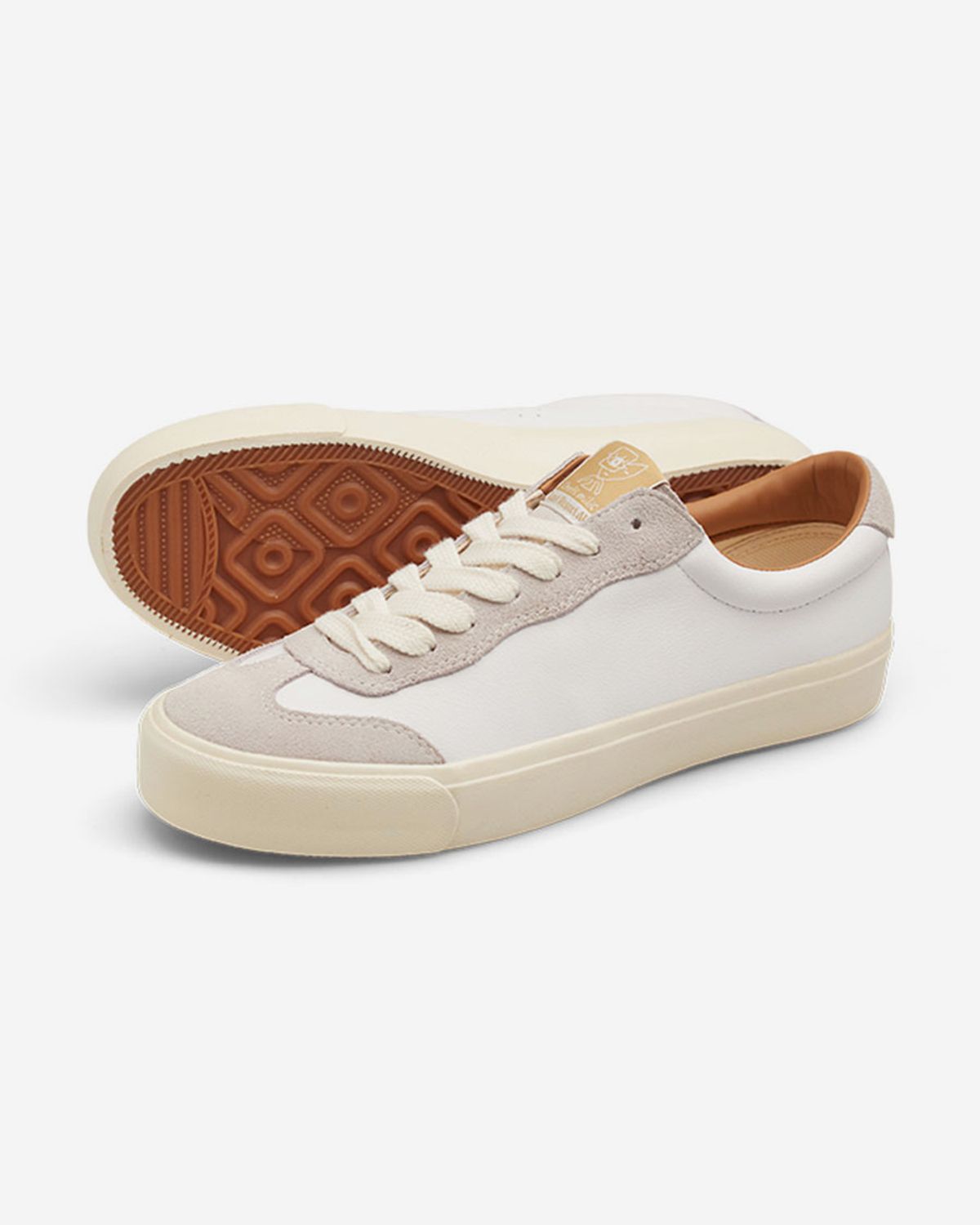 라스트리조트(LAST RESORT) VM004 MILIC SUEDE LO [DUO WHITE/WHITE]