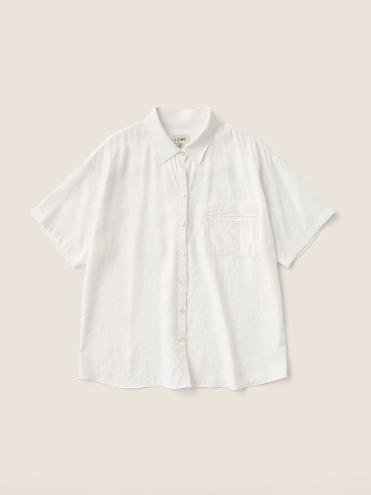 시엔느(SIENNE) Paul Linen Shirt (White)