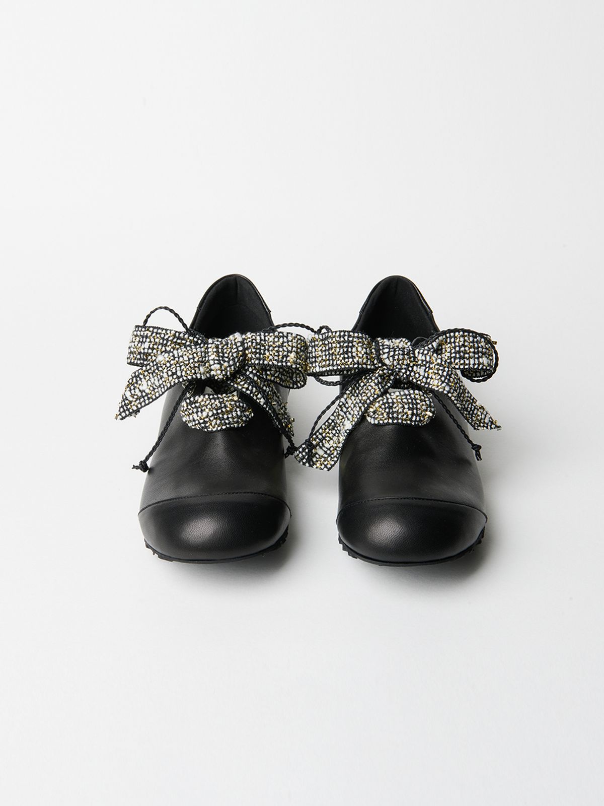 에뗄린(ETELIN) Gobi Ribbon Sneakers - Dessert Black