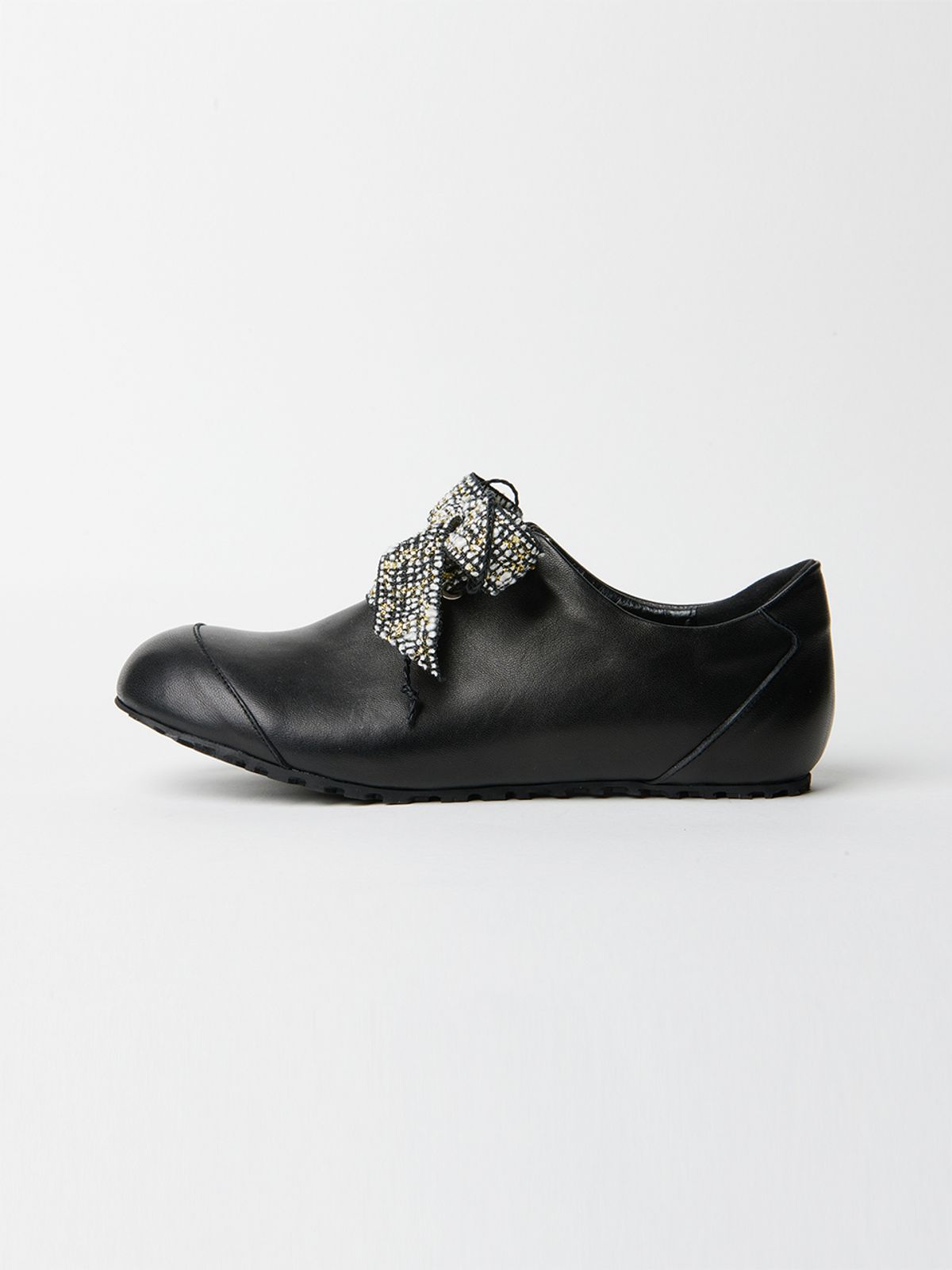 에뗄린(ETELIN) Gobi Ribbon Sneakers - Dessert Black