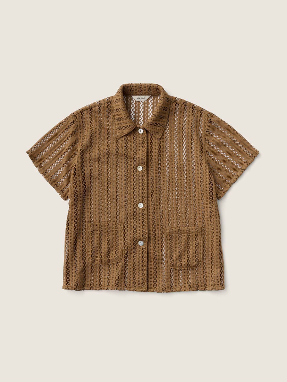 시엔느(SIENNE) Marrakech Knit Cardigan (Brown)