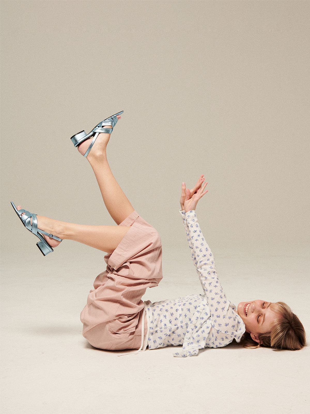 에뗄린(ETELIN) Mummy Strap Sandals - Oasis