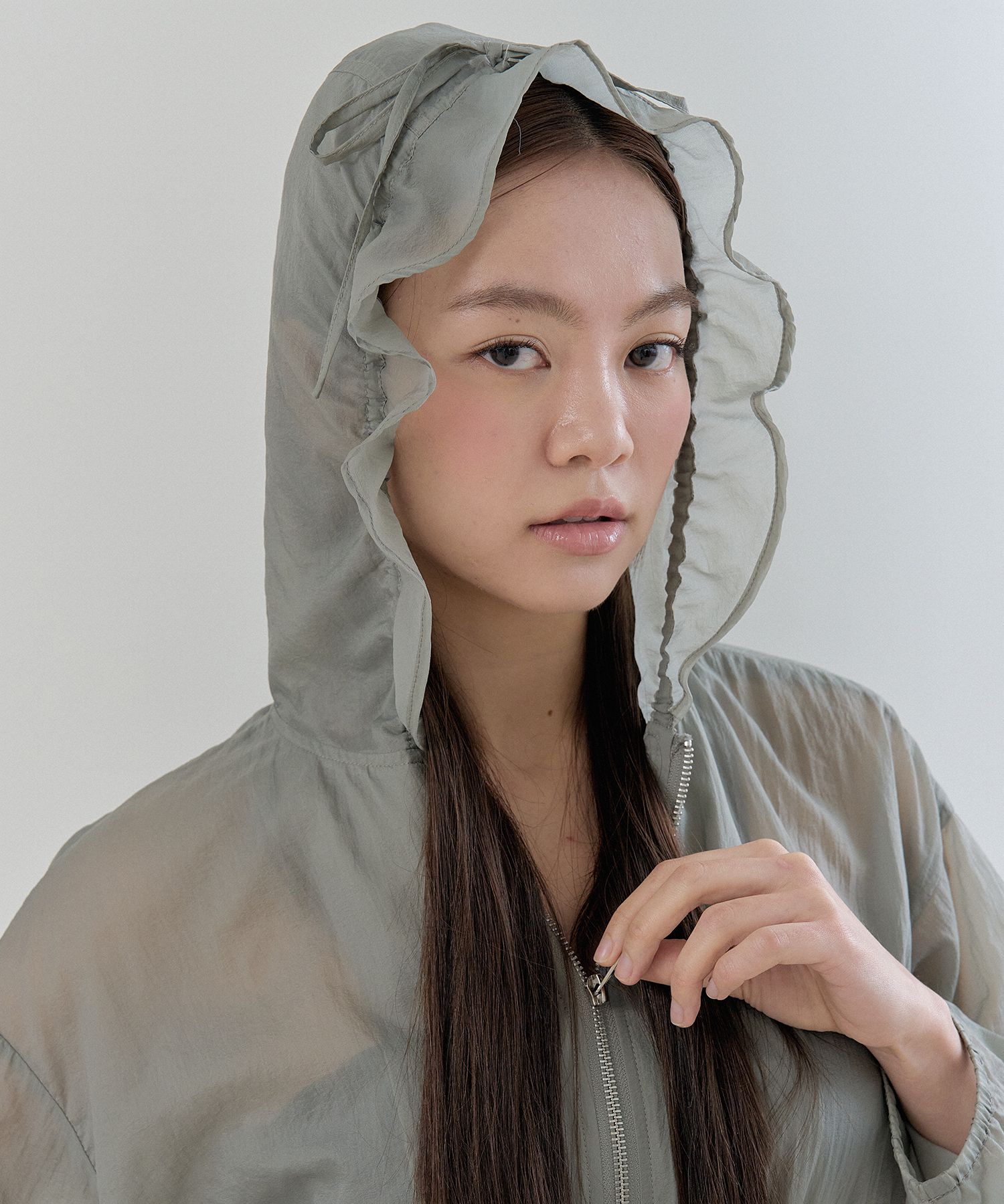MUSINSA | SHOEHI Cloudy Hood Rain Waterproof Windbreaker