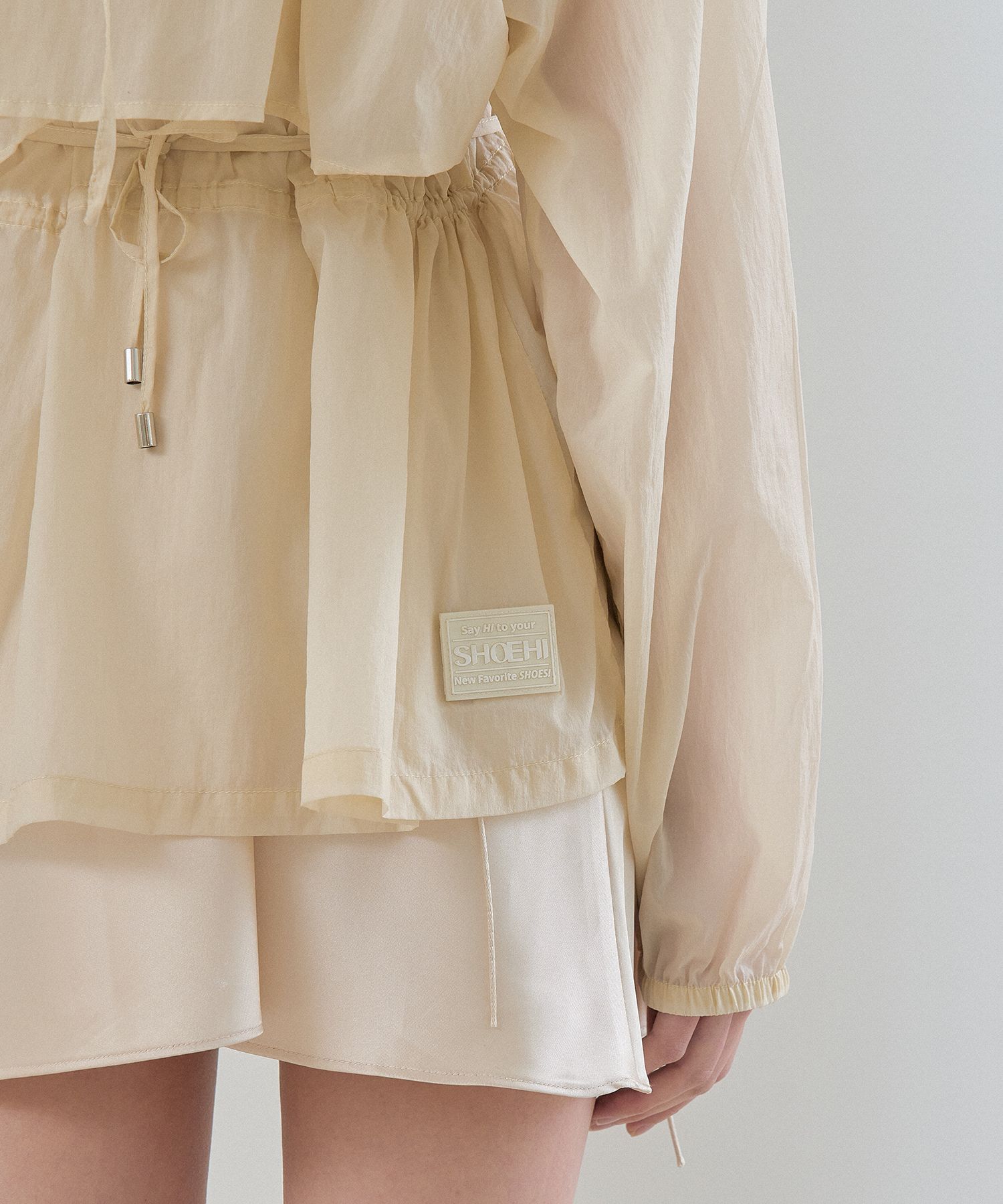 MUSINSA | SHOEHI Cloudy Hood Rain Waterproof Windbreaker