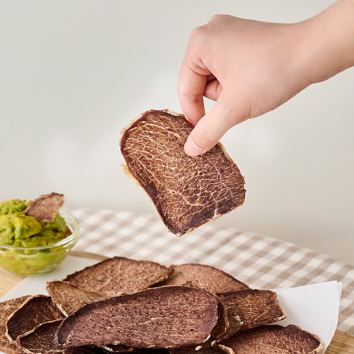 퍼기(FIRGI) 풀 먹고 자란 목초육 소고기칩 (1봉,40g)