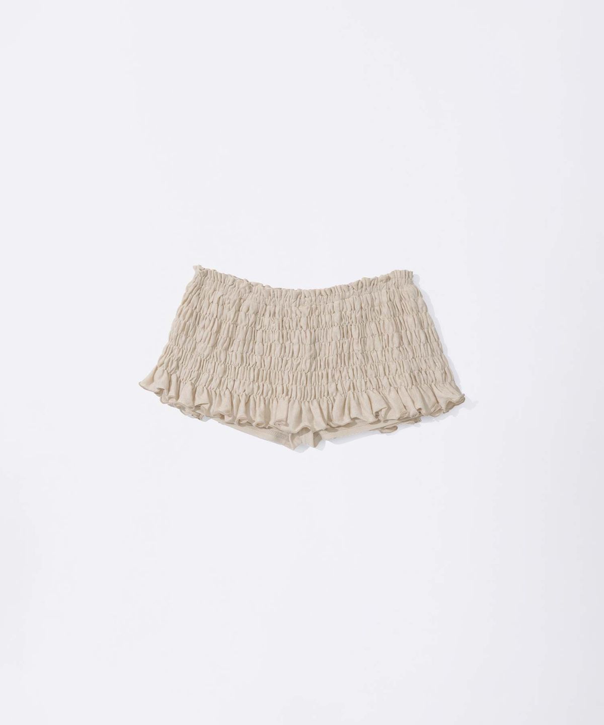 스컬프터(SCULPTOR) Crinkle Volumer Skort Dusty Beige