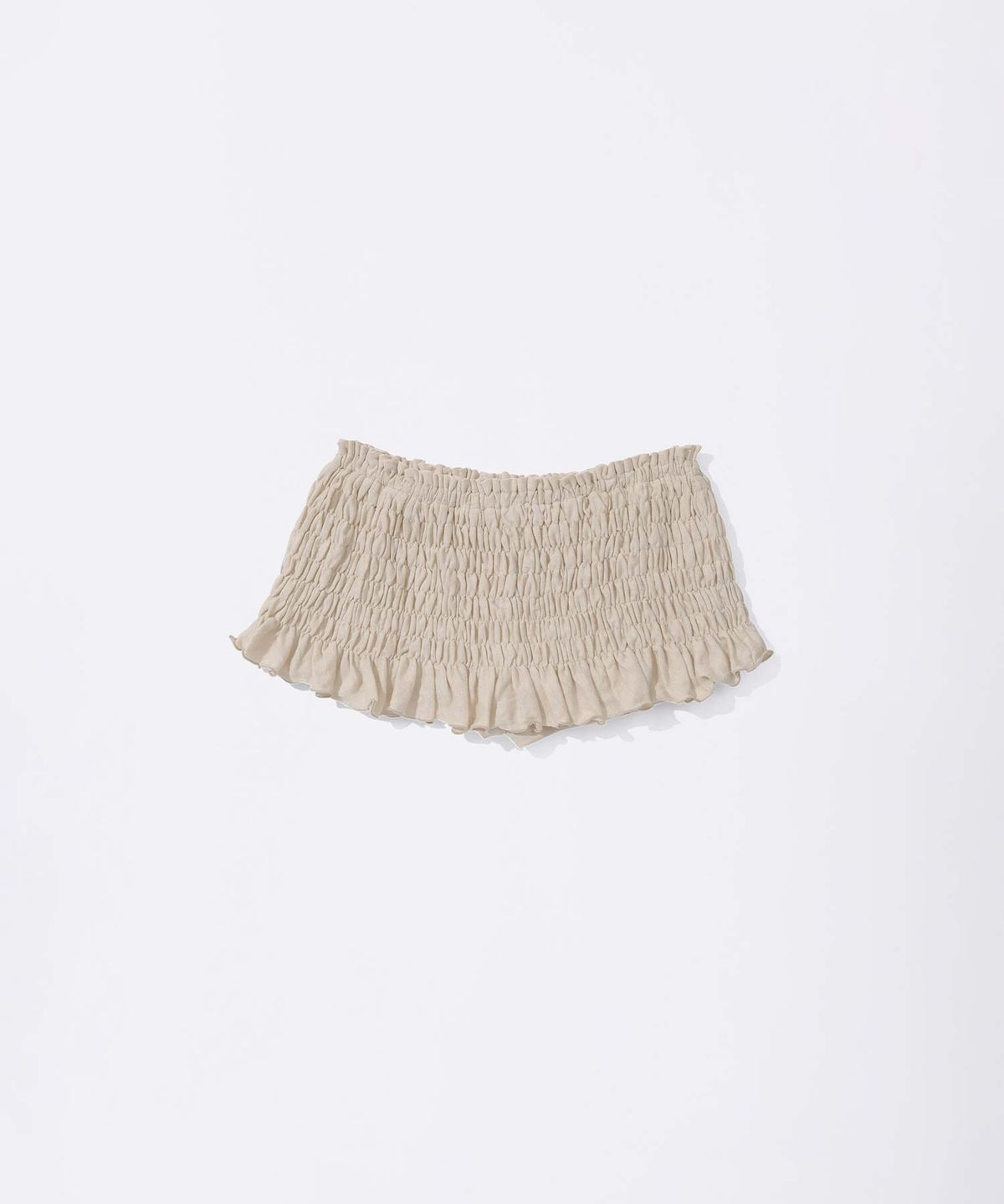 스컬프터(SCULPTOR) Crinkle Volumer Skort Dusty Beige