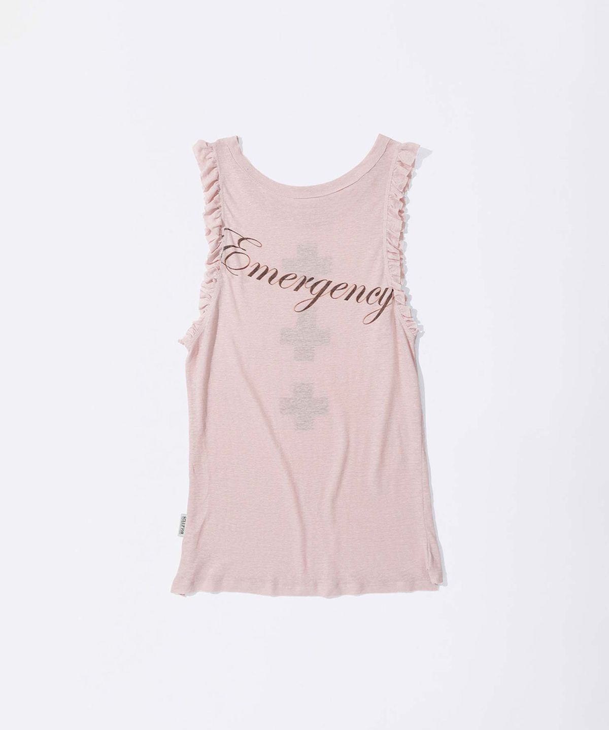 스컬프터(SCULPTOR) Emergency Muscle Tank Top Pale Pink