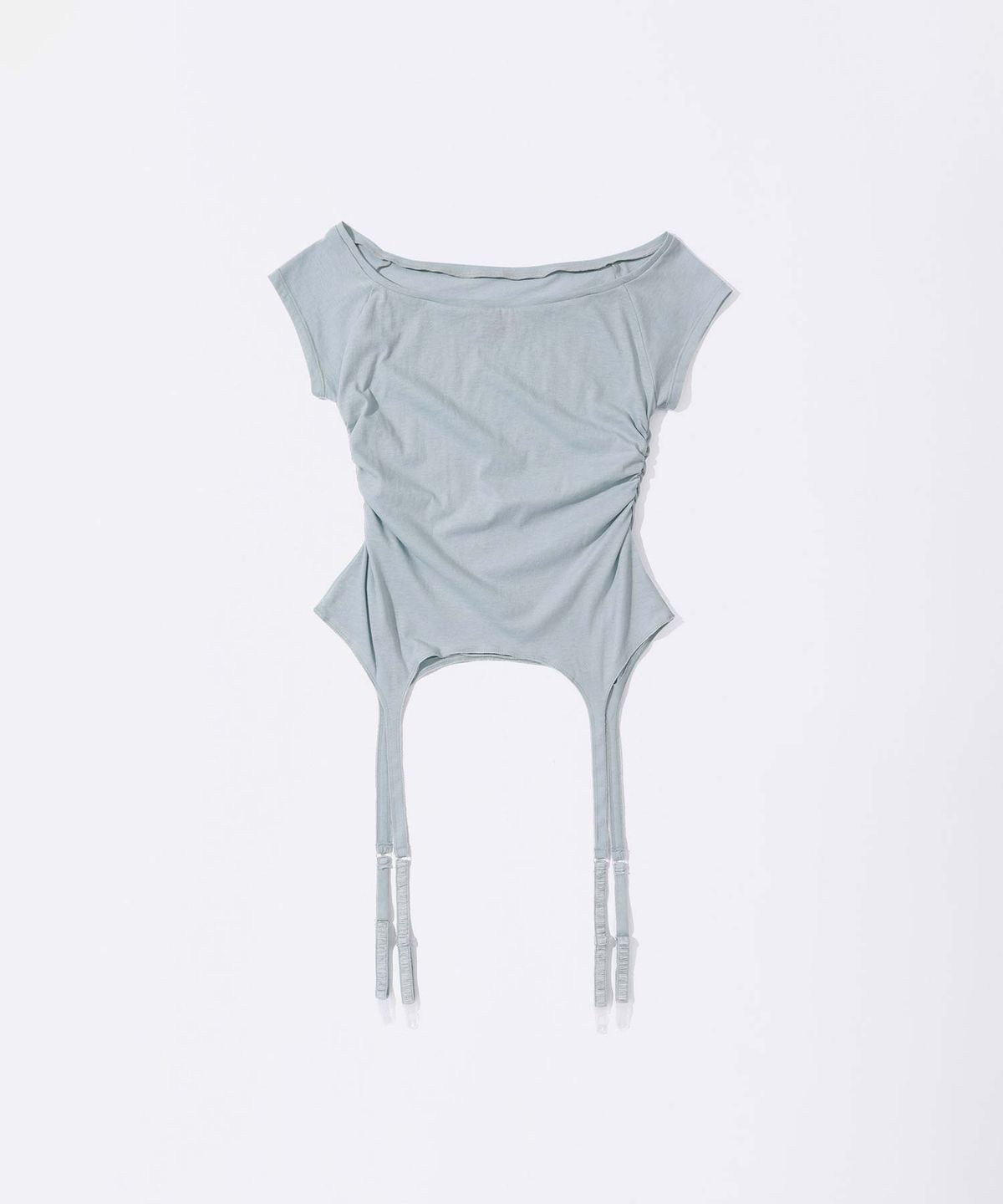 스컬프터(SCULPTOR) Garter Belt Tee Baby Blue