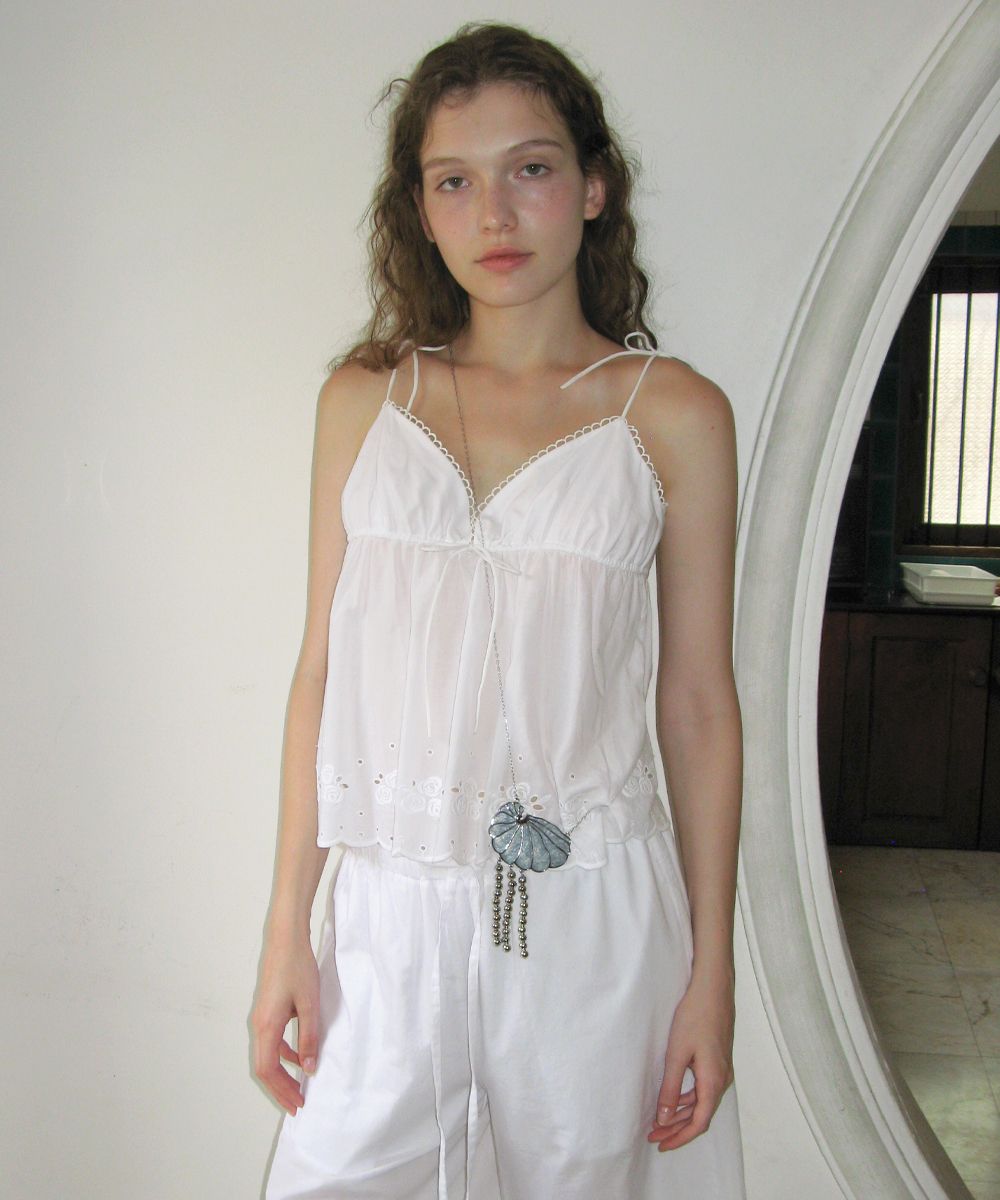 MUSINSA | SINOON Seashell Mirror Bag (Blue)