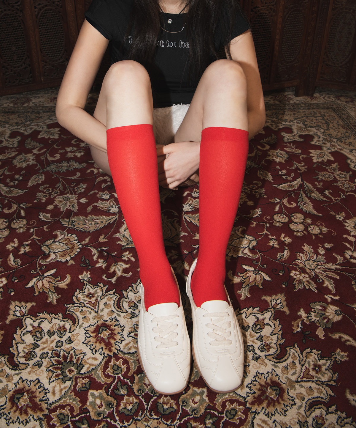 이크닉(IHCNIK) r. 901 whispering sneakers / ivory