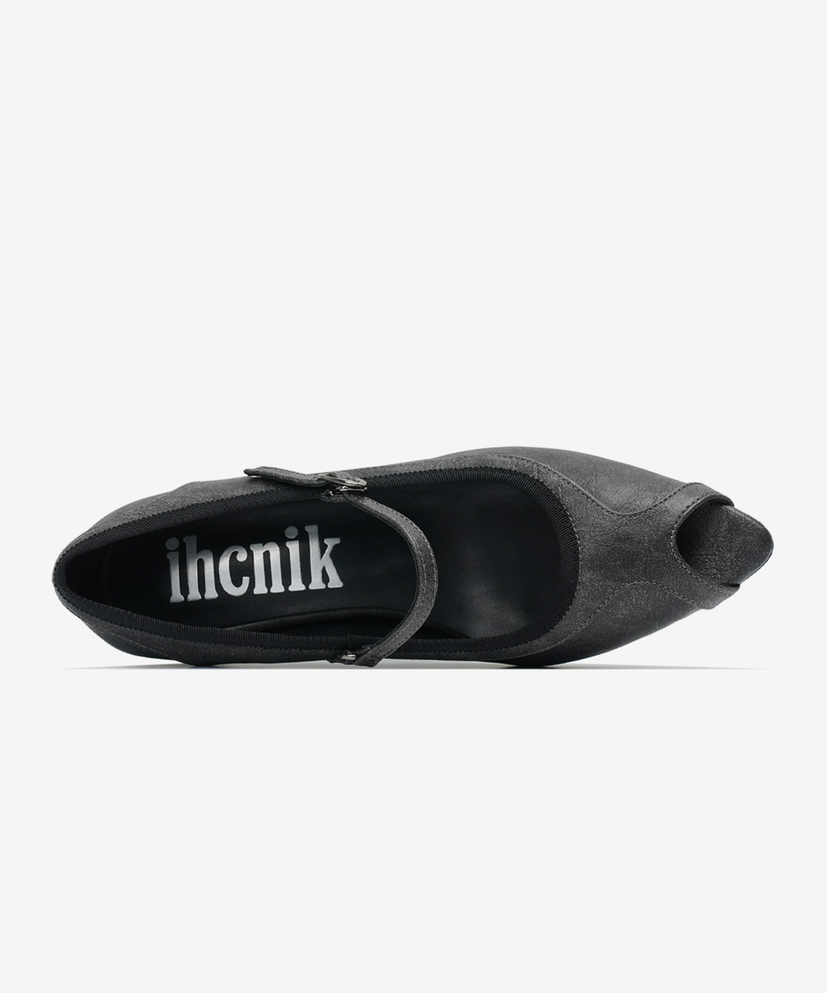 이크닉(IHCNIK) r. 906  open toe heels  /  black