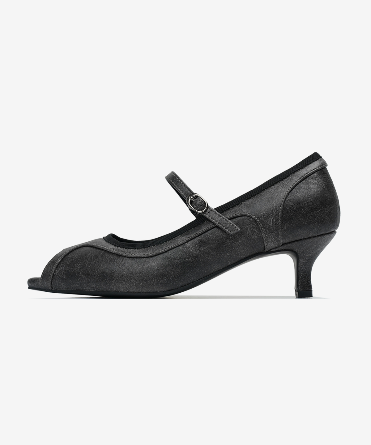 이크닉(IHCNIK) r. 906  open toe heels  /  black