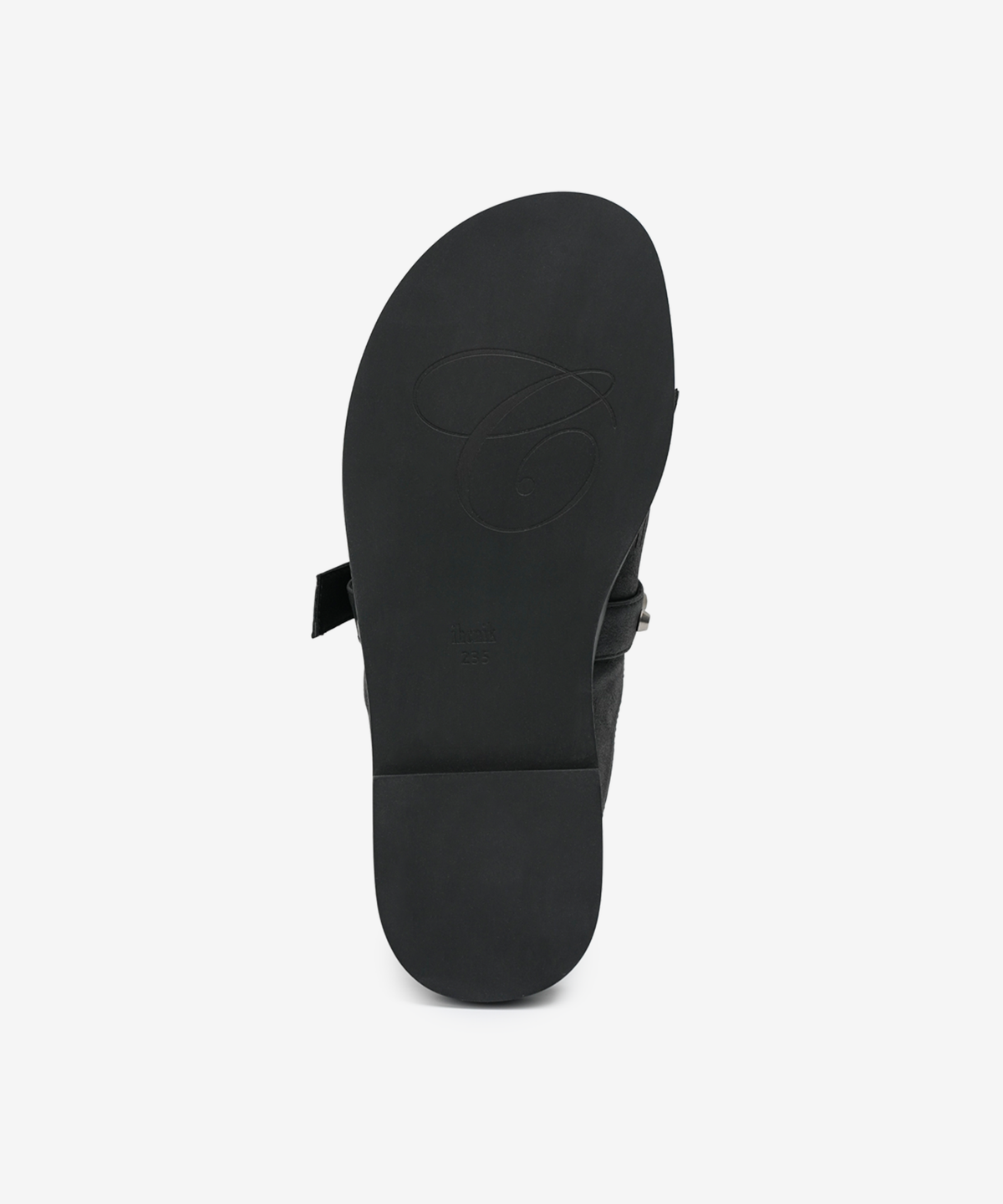 이크닉(IHCNIK) r. 909  tassel stud slides  /  black