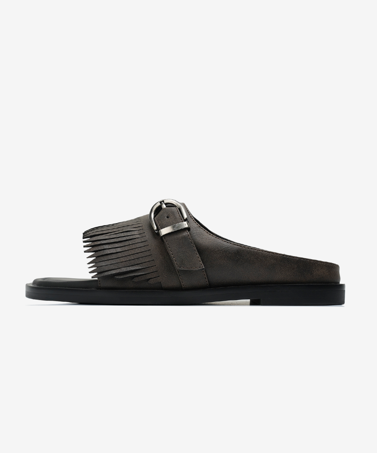 이크닉(IHCNIK) r. 909  tassel stud slides  /  brown