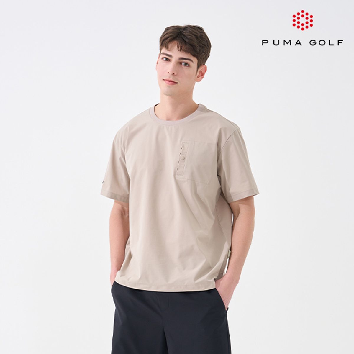 푸마 골프(PUMA GOLF) 반팔 우븐 피스테 유니 3color