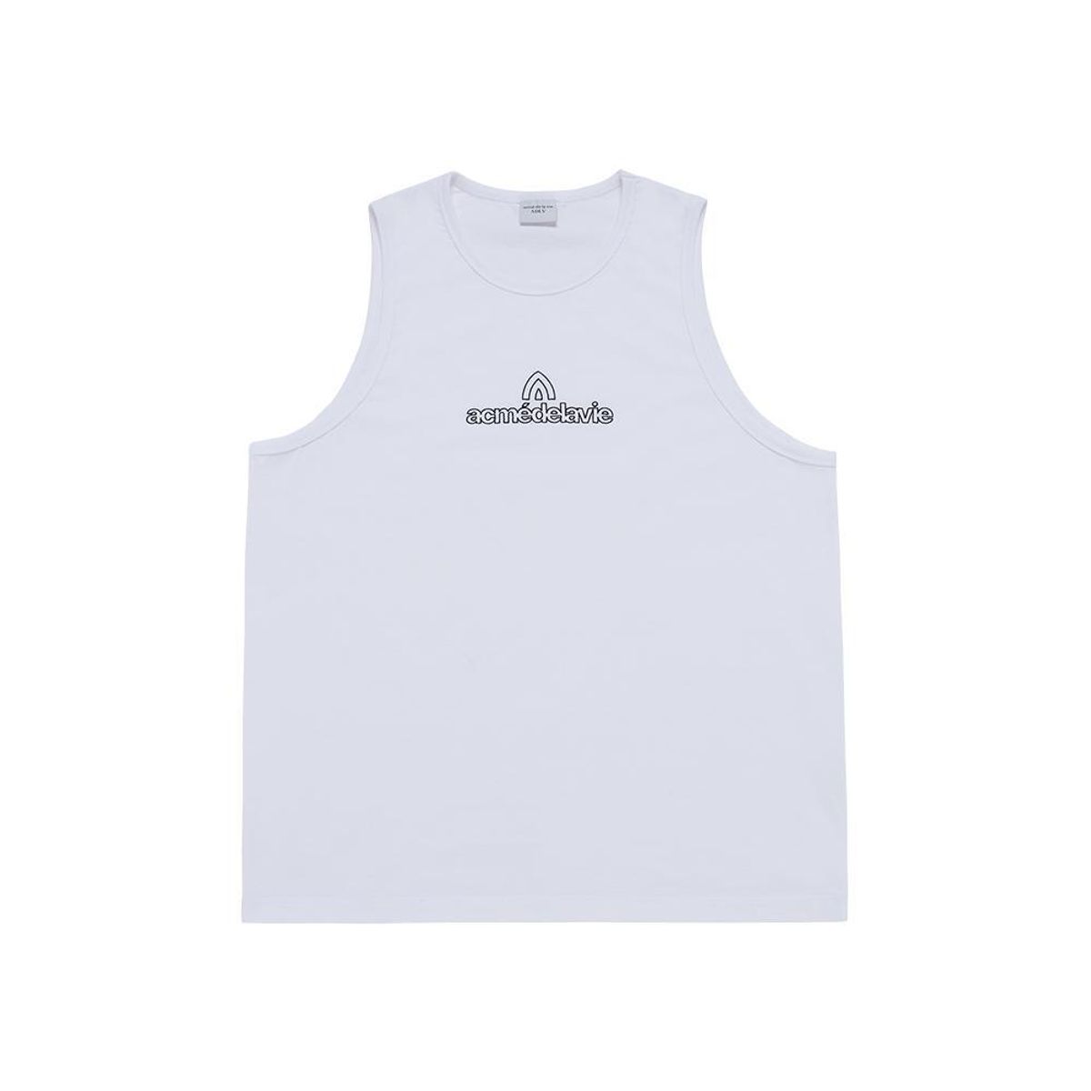 아크메드라비(ACME DE LA VIE) ROUNDING SYMBOL LOGO SLEEVELESS (3COLOR)