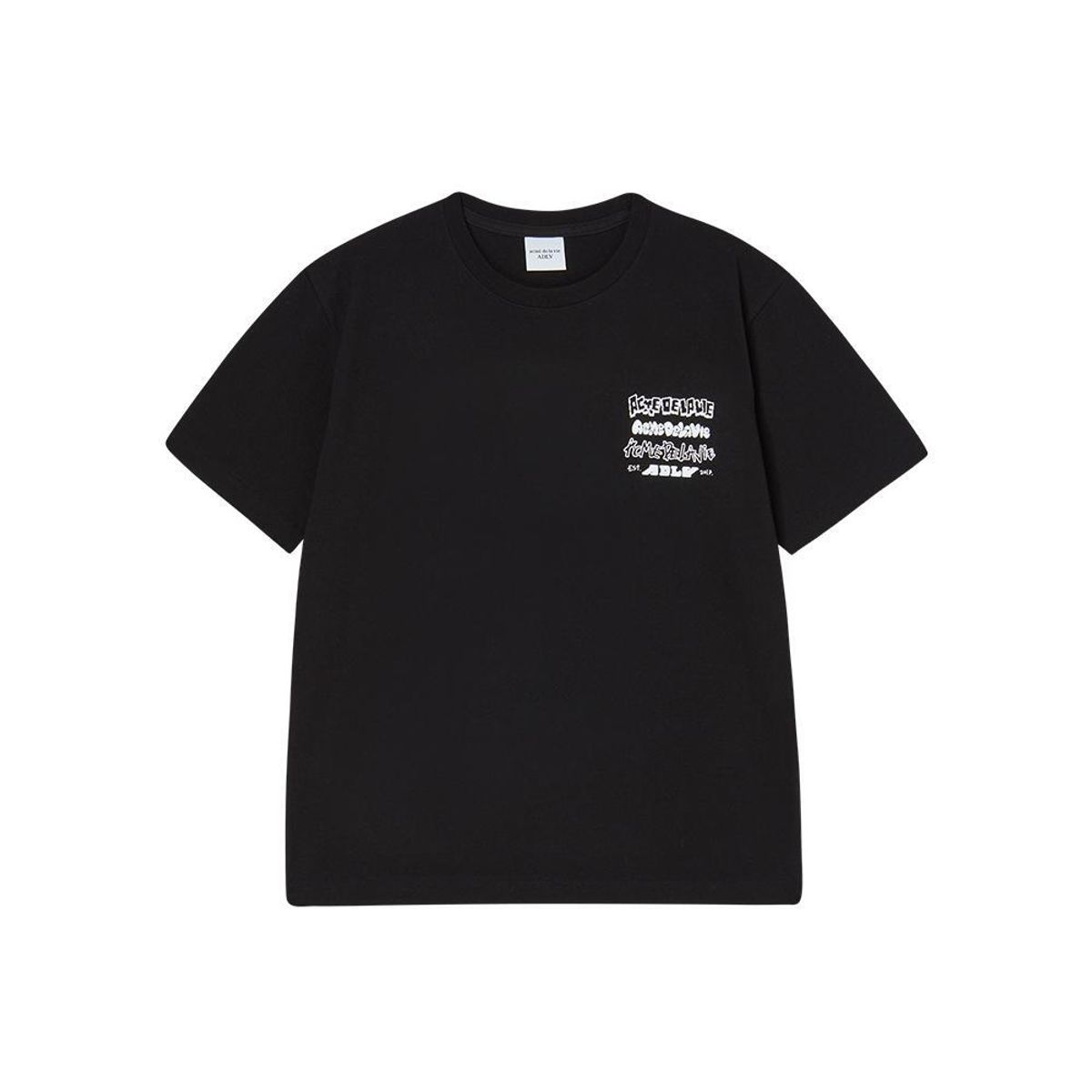 아크메드라비(ACME DE LA VIE) MIX TYPE GRAPHICS SHORT SLEEVE T-SHIRT (4COLOR)