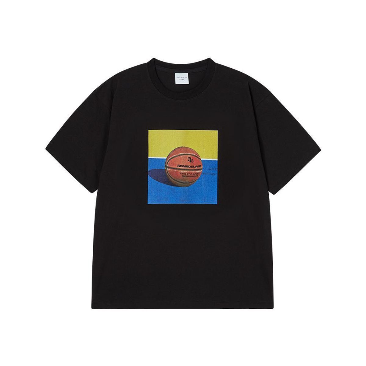 아크메드라비(ACME DE LA VIE) SQUARE BASKETBALL SHORT SLEEVE T-SHIRT (3COLOR)