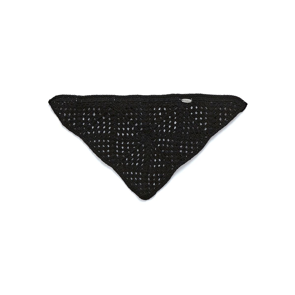 오찌(OTZ) 니트 헤어 스카프 블랙 OZ62FA220B