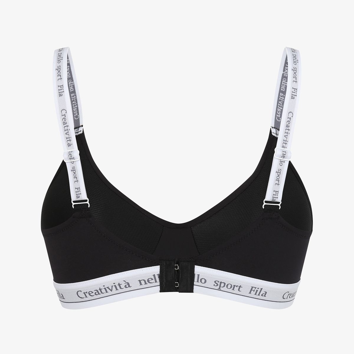 휠라언더웨어(FILA UNDERWEAR) 썸머 벨로 에어로쿨 브라탑(FI4BAH2450FBLK)