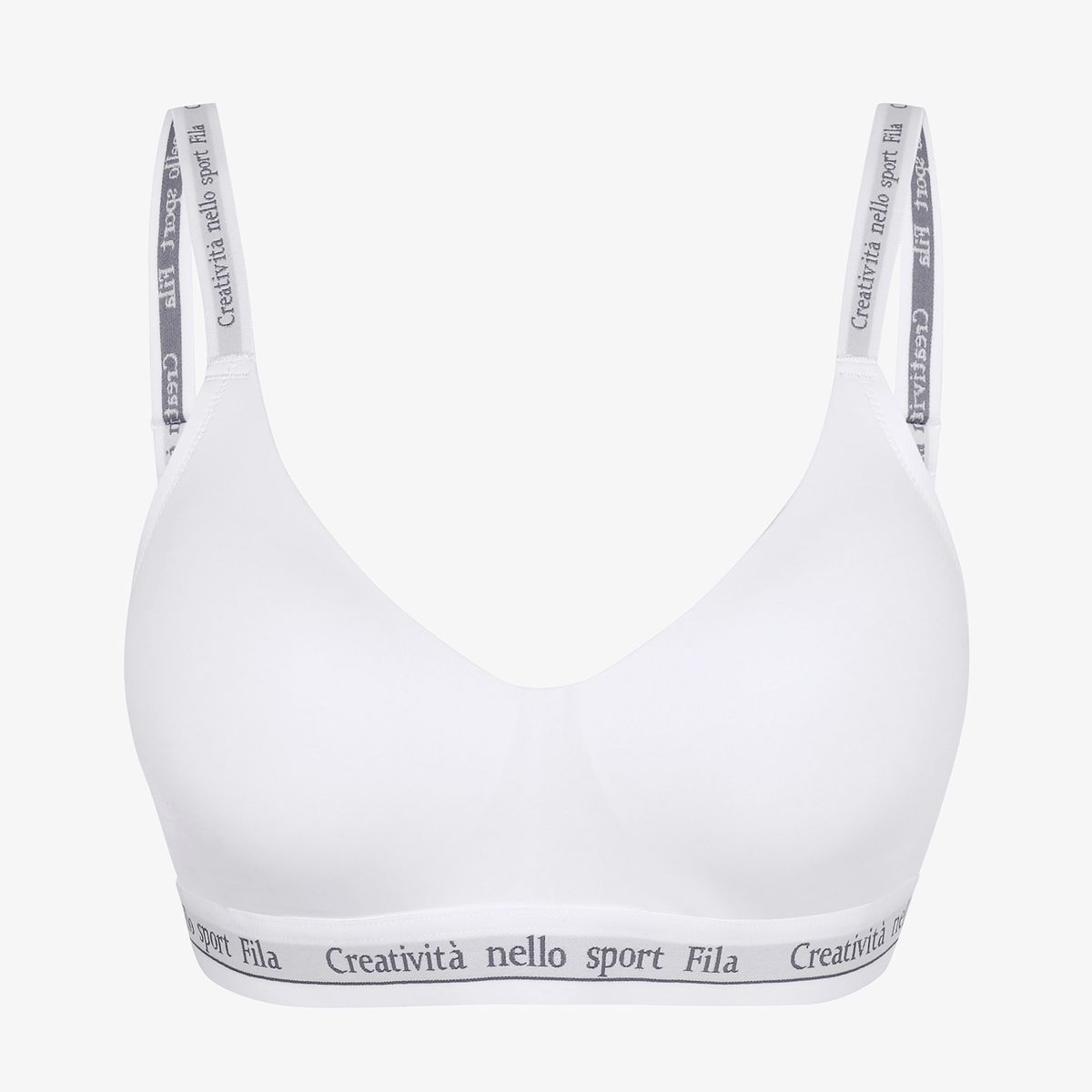 휠라언더웨어(FILA UNDERWEAR) 썸머 벨로 에어로쿨 브라탑(FI4BAH2450FWHI)