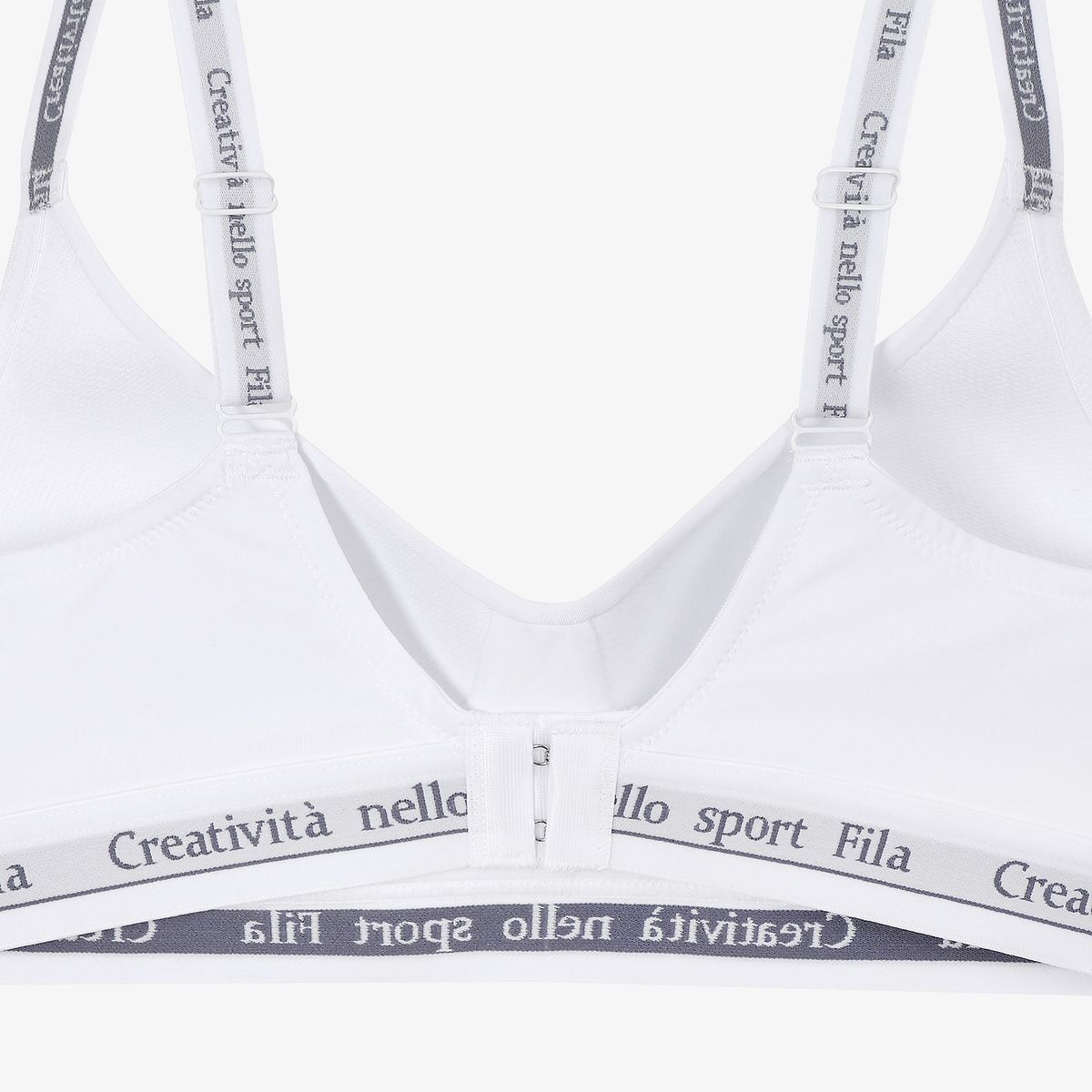 휠라언더웨어(FILA UNDERWEAR) 썸머 벨로 에어로쿨 브라탑(FI4BAH2450FWHI)