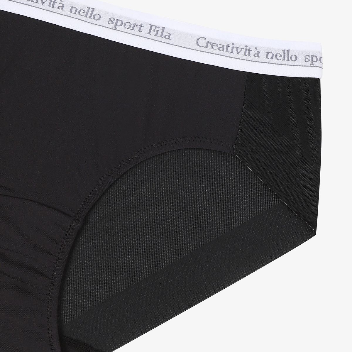 휠라언더웨어(FILA UNDERWEAR) 썸머 벨로 에어로쿨 드로즈(FI4DRH2450FBLK)
