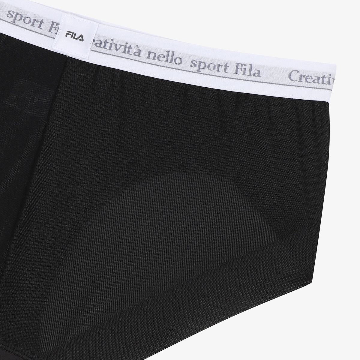 휠라언더웨어(FILA UNDERWEAR) 썸머 벨로 에어로쿨 드로즈(FI4DRH2450FBLK)