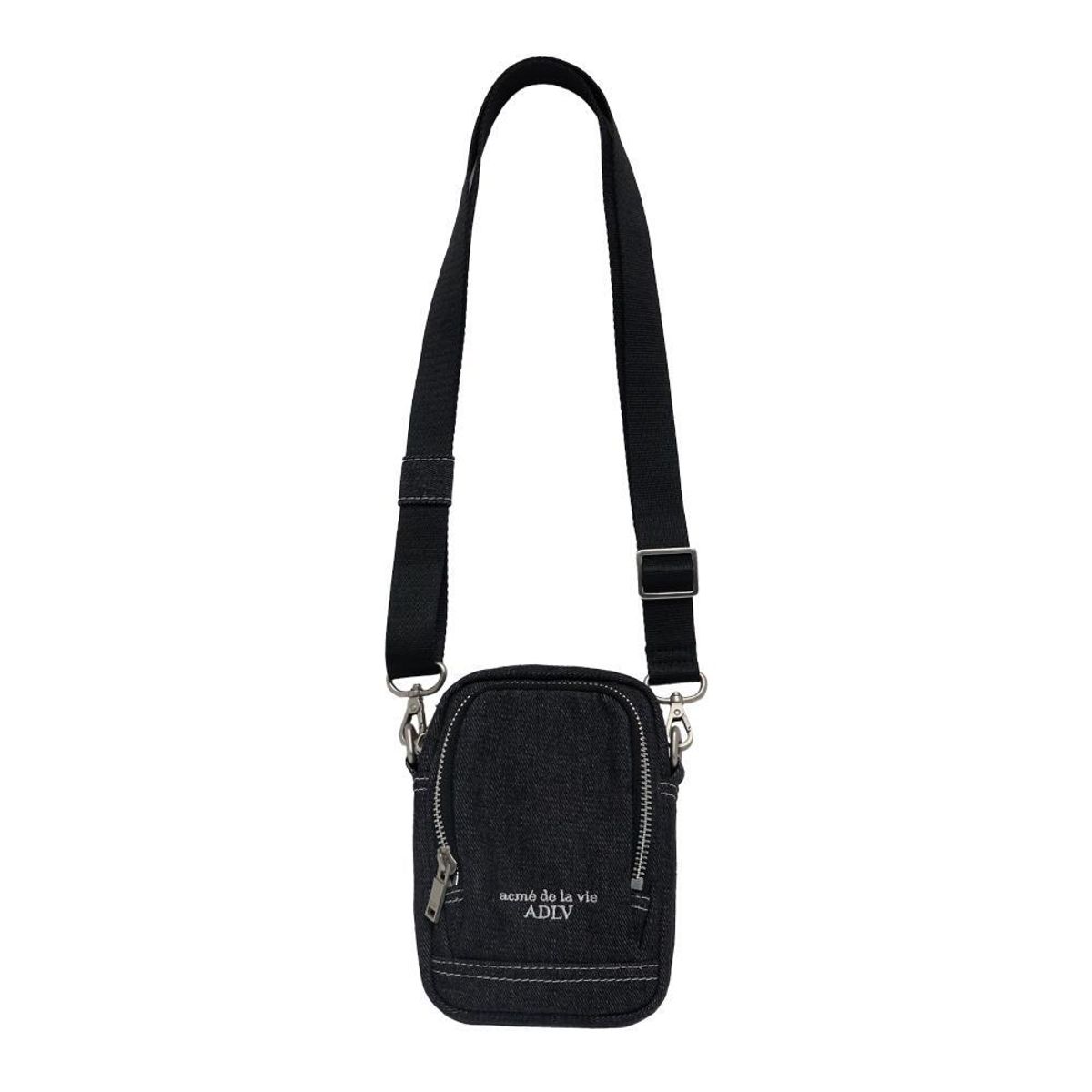 아크메드라비(ACME DE LA VIE) ESSENTIAL DENIM MINI CROSS BAG