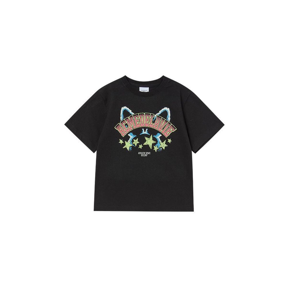 아크메드라비 키즈(acmedelaviekids) KIDS STAR RABBIT SHORT SLEEVE T-SHIRT (3COLOR)