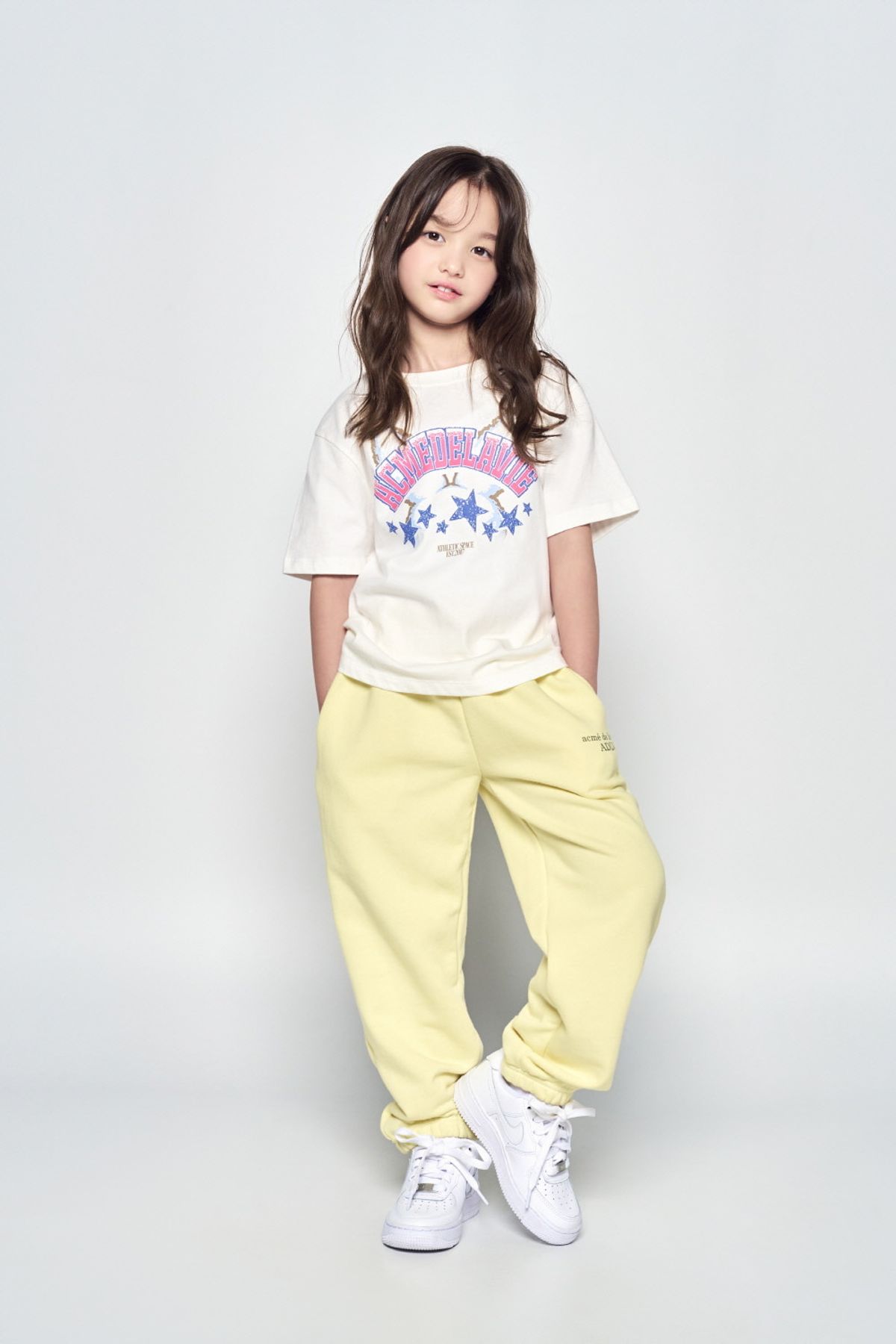 아크메드라비 키즈(acmedelaviekids) KIDS STAR RABBIT SHORT SLEEVE T-SHIRT (3COLOR)