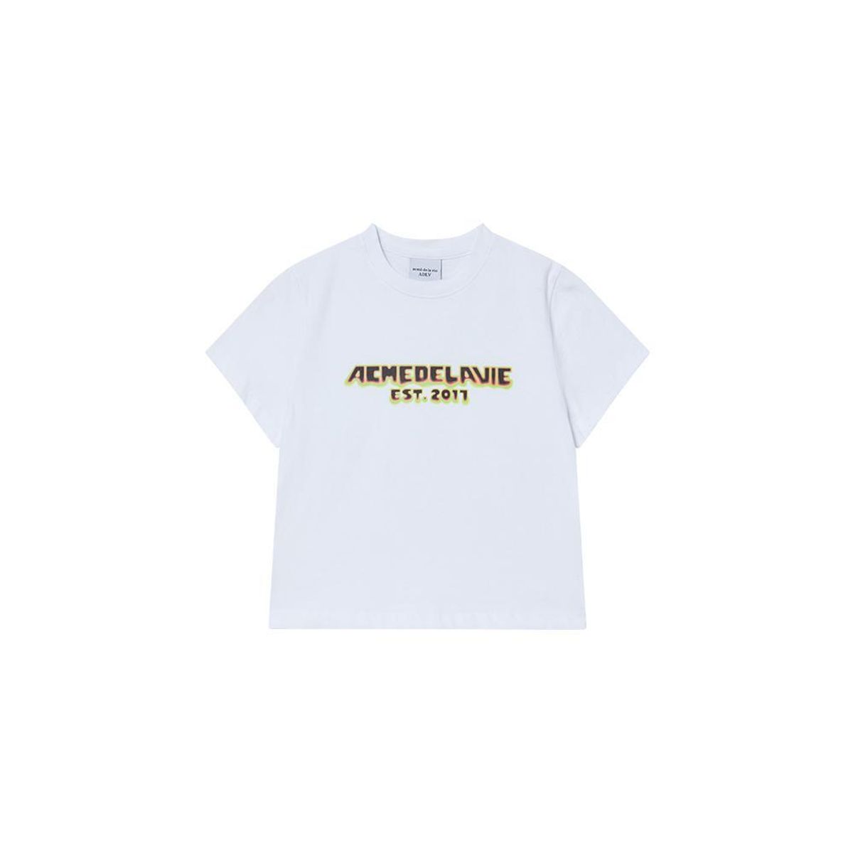 아크메드라비 키즈(acmedelaviekids) KIDS FLAME LOGO SHORT SLEEVE T-SHIRT (2COLOR)