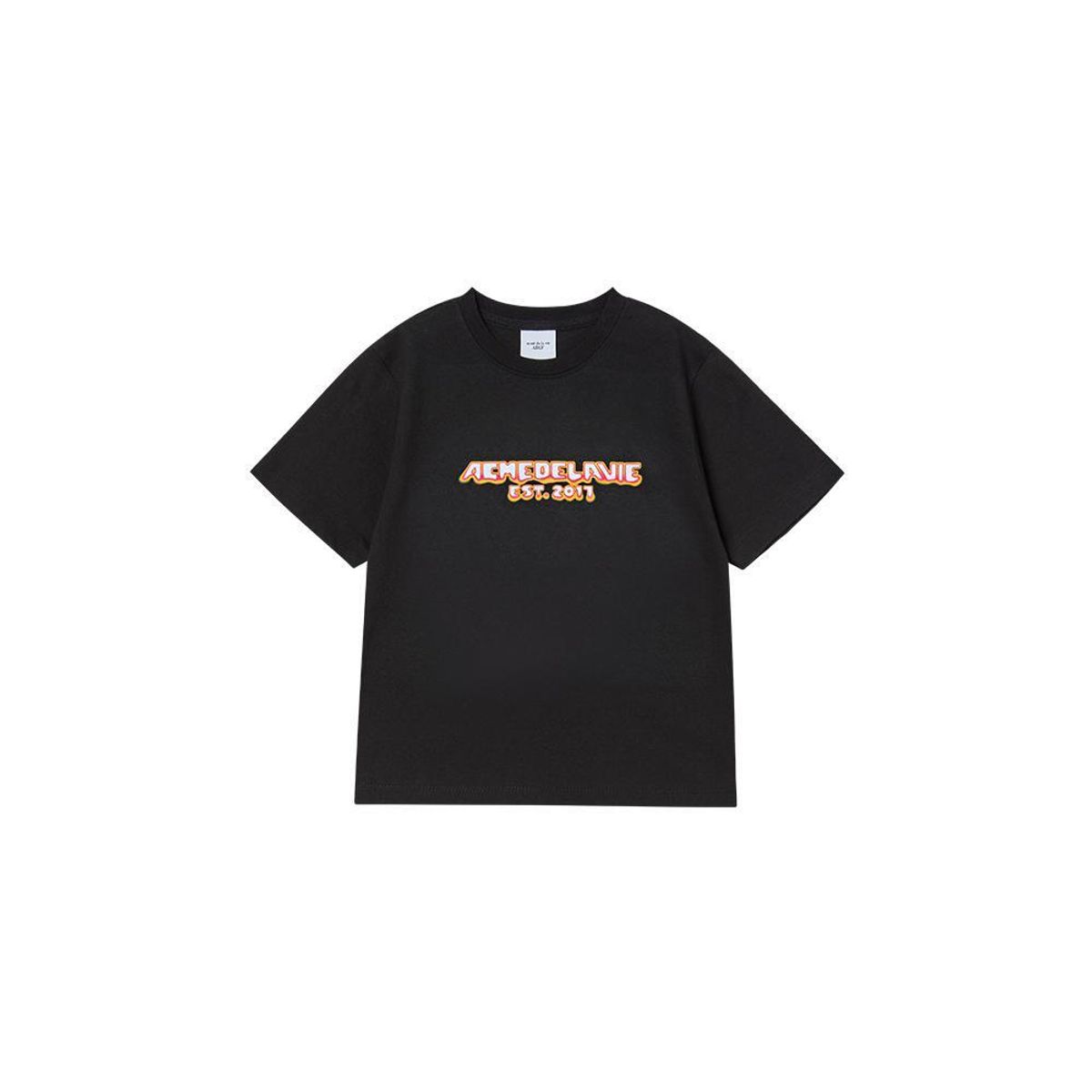 아크메드라비 키즈(acmedelaviekids) KIDS FLAME LOGO SHORT SLEEVE T-SHIRT (2COLOR)