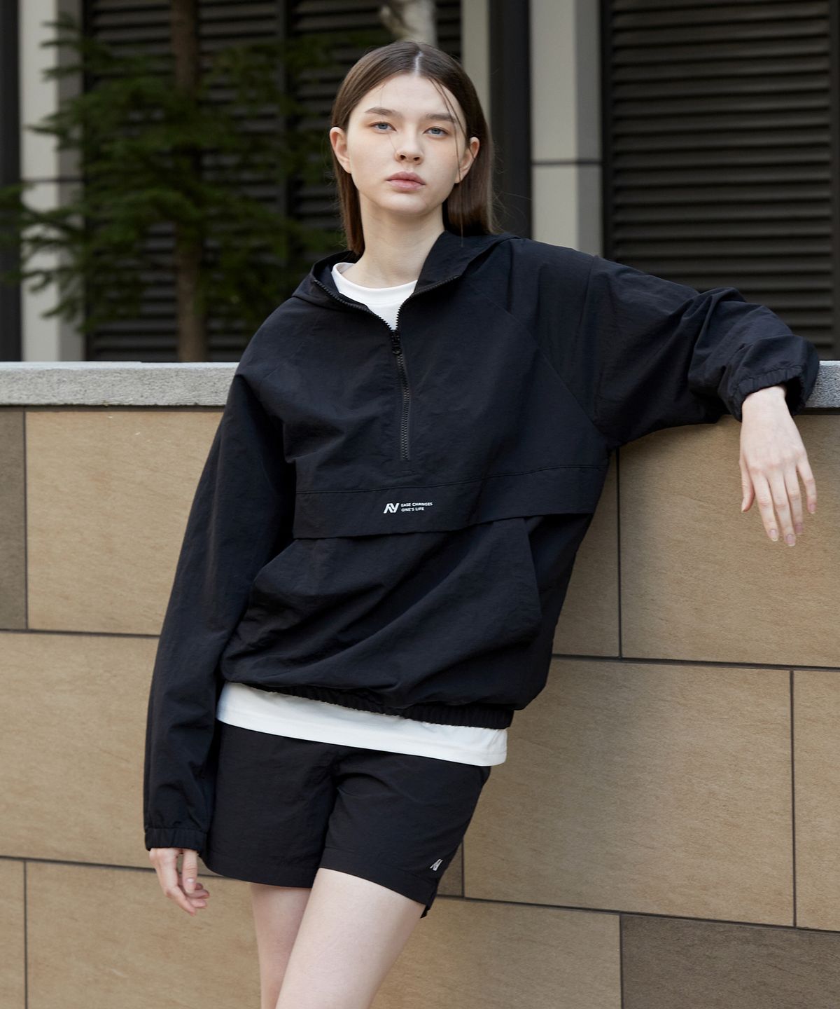 레이지비(LAZYBEE) 캠프 멀티 스포츠 반바지 5부 쇼츠 W 블랙
