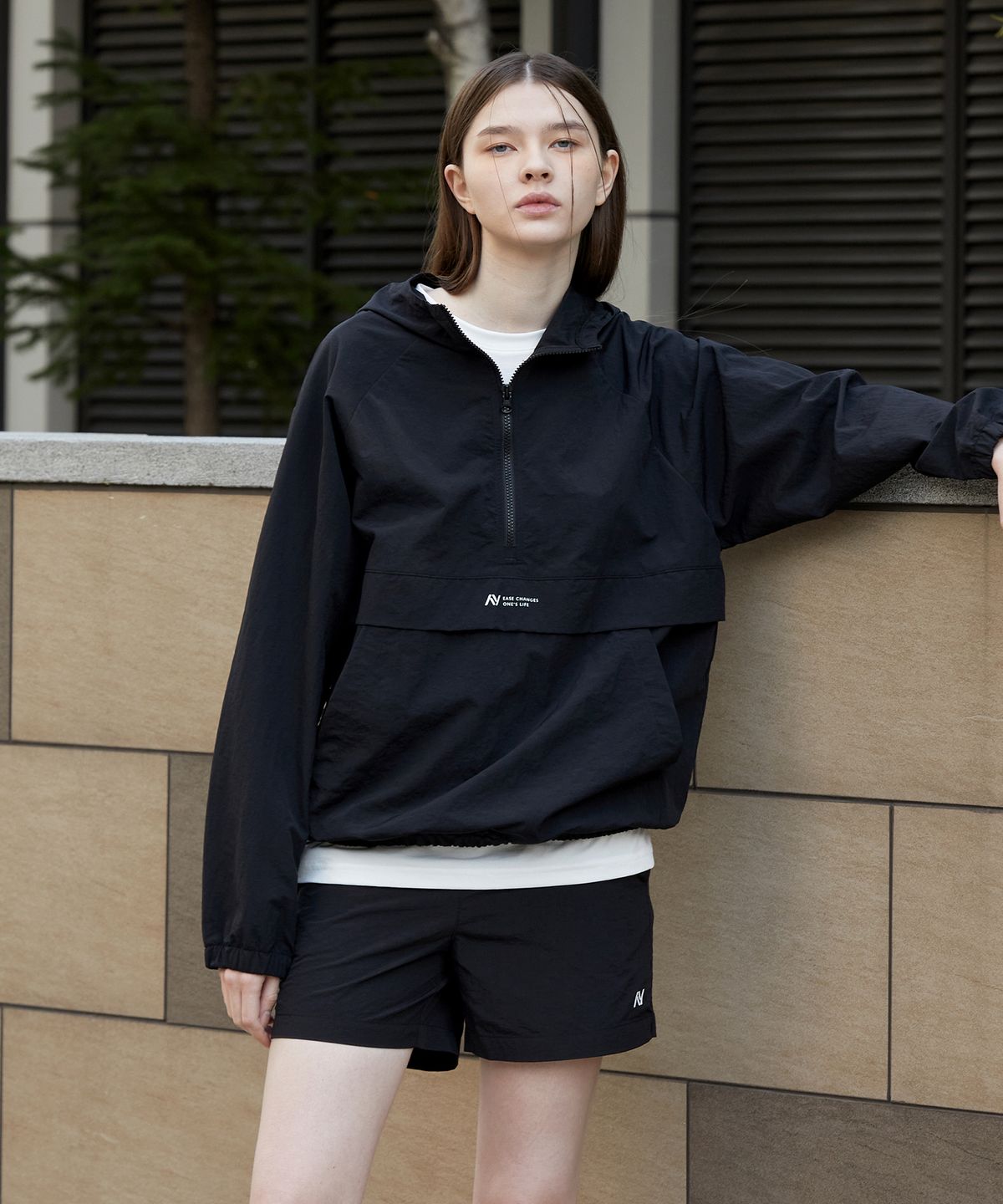 레이지비(LAZYBEE) 캠프 멀티 스포츠 반바지 5부 쇼츠 W 블랙