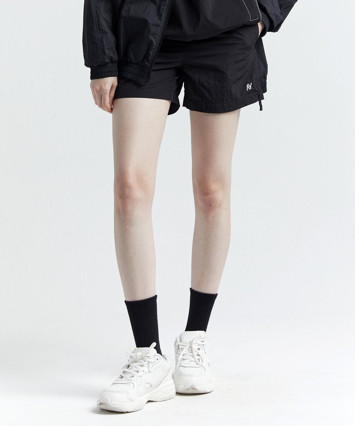레이지비(LAZYBEE) 캠프 멀티 스포츠 반바지 5부 쇼츠 W 블랙