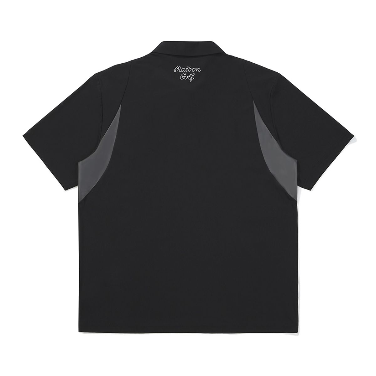 말본 골프(MALBON GOLF) M 아이스 그래픽 폴로 티셔츠 BLACK (MAN)