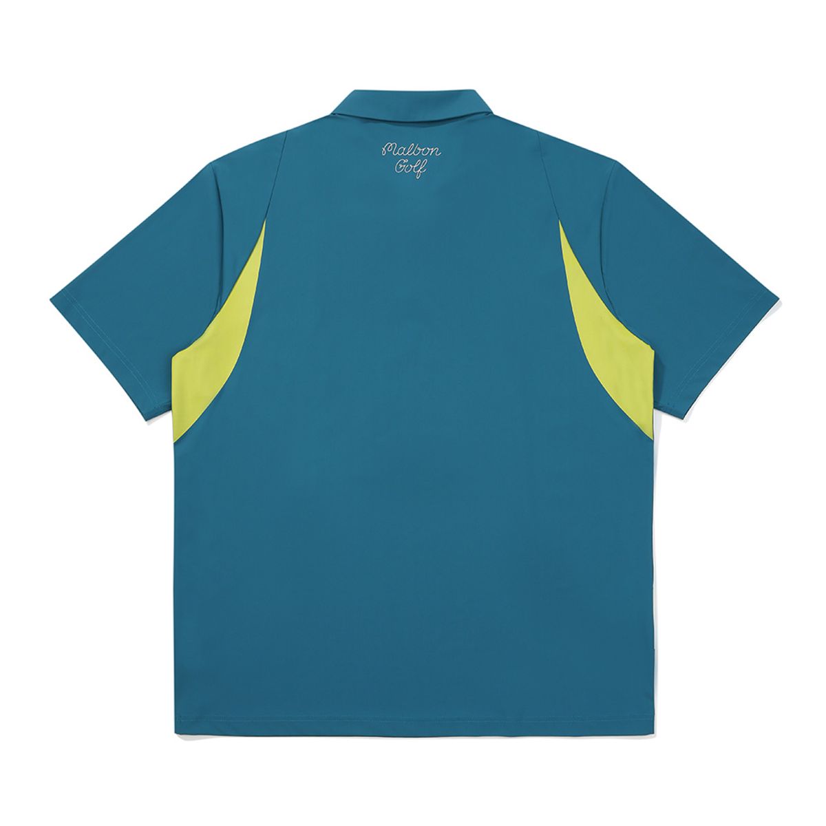 말본 골프(MALBON GOLF) M 아이스 그래픽 폴로 티셔츠 PEACOCK GREEN (MAN)